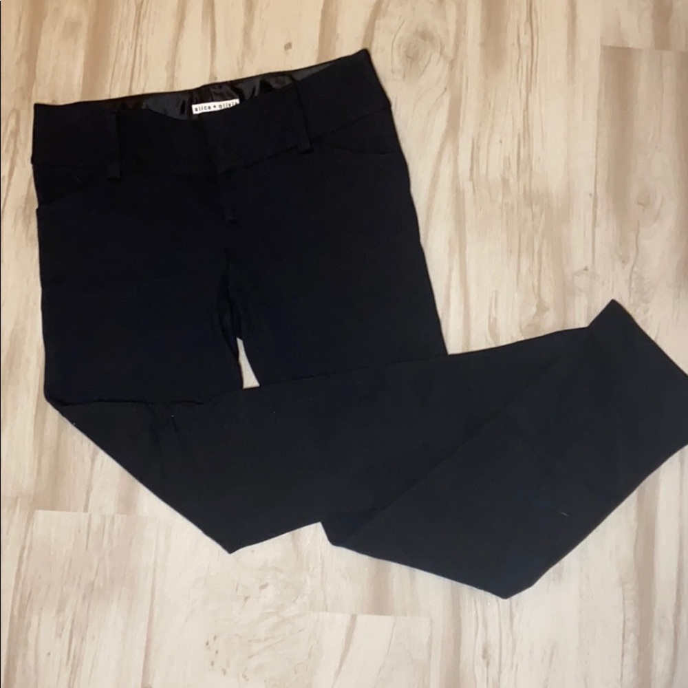 Alice + Olivia | Black Legging Trousers